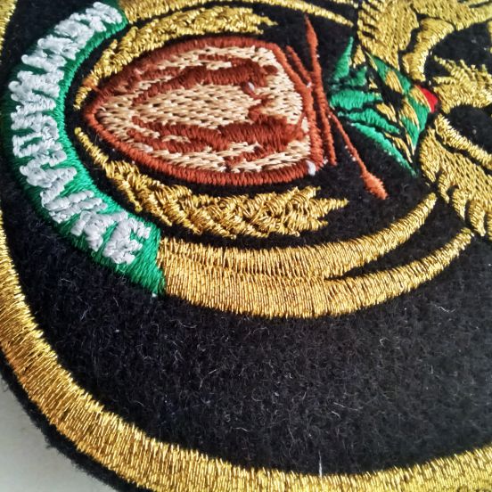 Embroidery epaulette, shoulder flashes, name badges, rank insignias, and more!